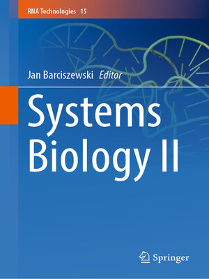 cover image of Systems Biology II